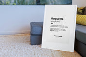 The Baguette Poster