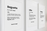 The Baguette Poster